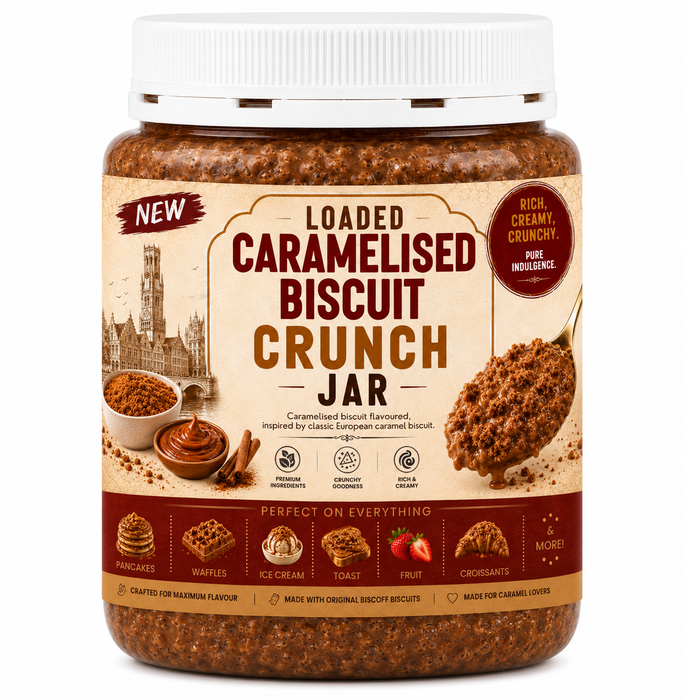 Loaded Caramelised Biscuit Crunch Jar 375ml
