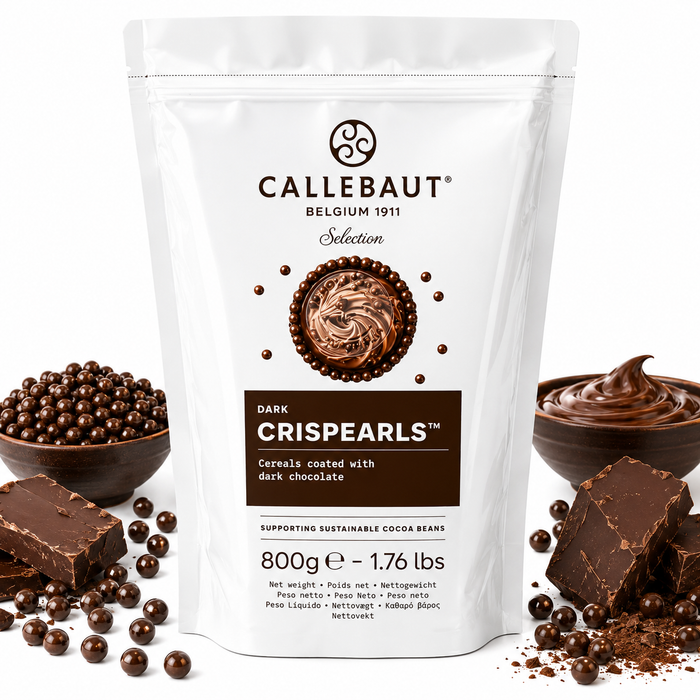 Callebaut Dark Chocolate Crisp Pearls 800KG