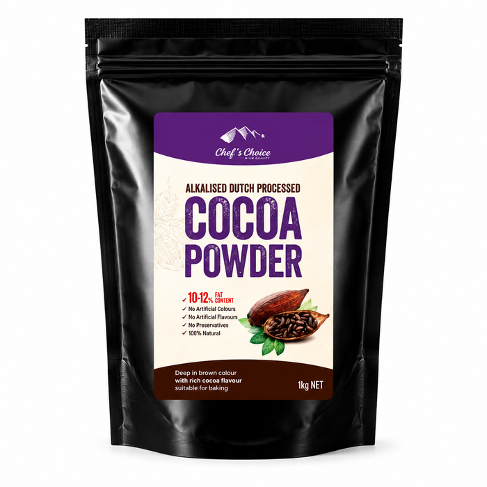 Chef’s Choice Alkalised Dutch Processed Cocoa Powder – 1kg