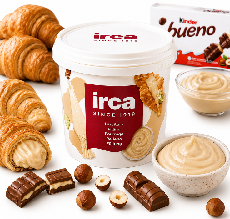 IRCA Nocciolata Bianca Spread – 5kg