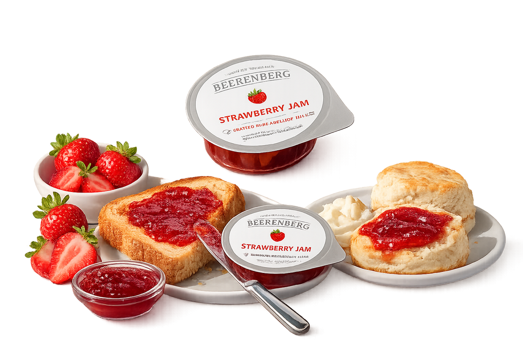 BEERENBERG Strawberry Jam 60 x 30G