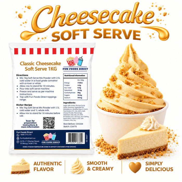 Classic Cheesecake Soft Serve Mix