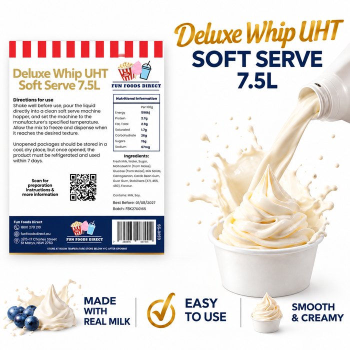 UHT Soft Serve Mix 7.5L