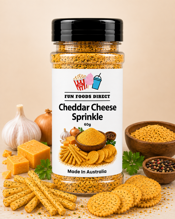 Cheddar Cheese Sprinkle – 60g Australia’s Favourite Flavour Boost