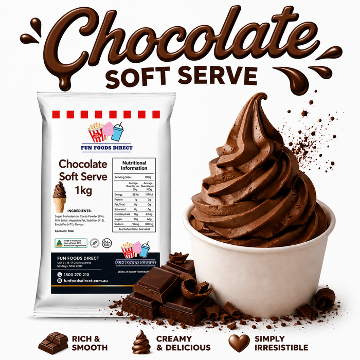 Premium Chocolate Soft Serve Mix
