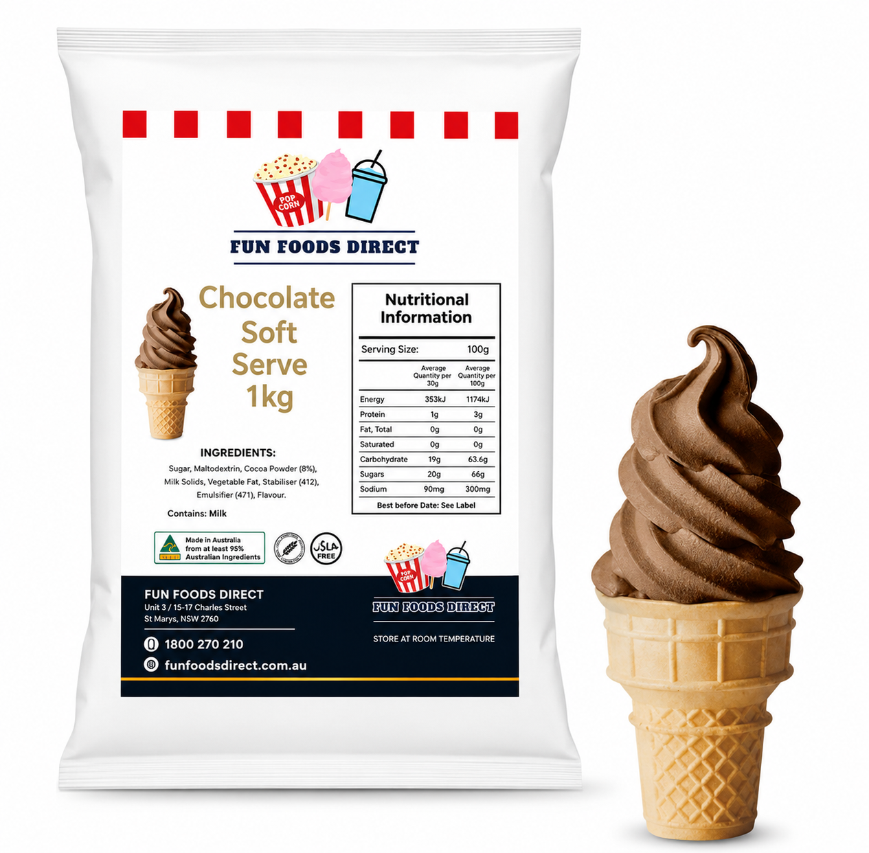 Soft Serve Mixes — Fast Direct Packaging