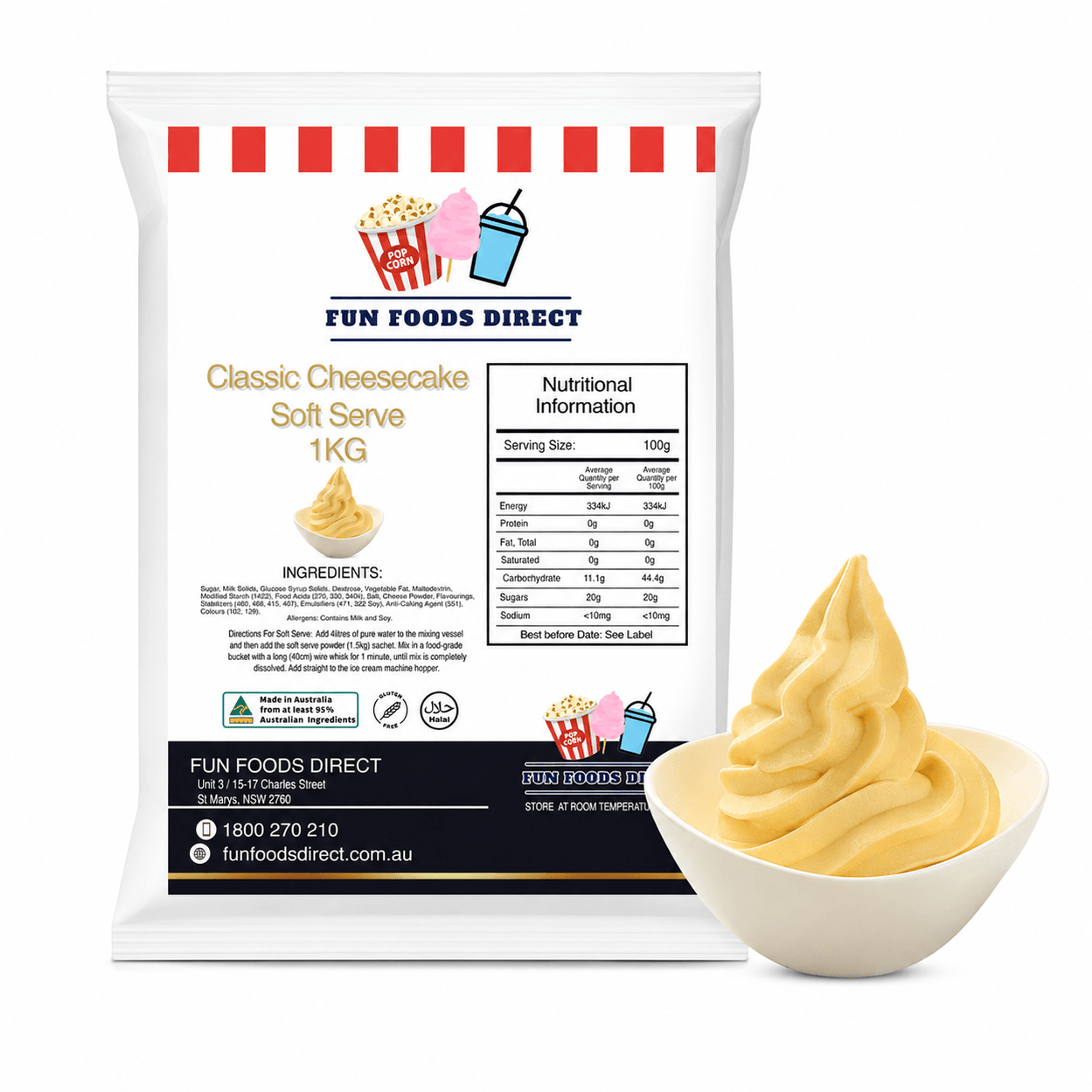 Soft Serve Mixes — Fast Direct Packaging