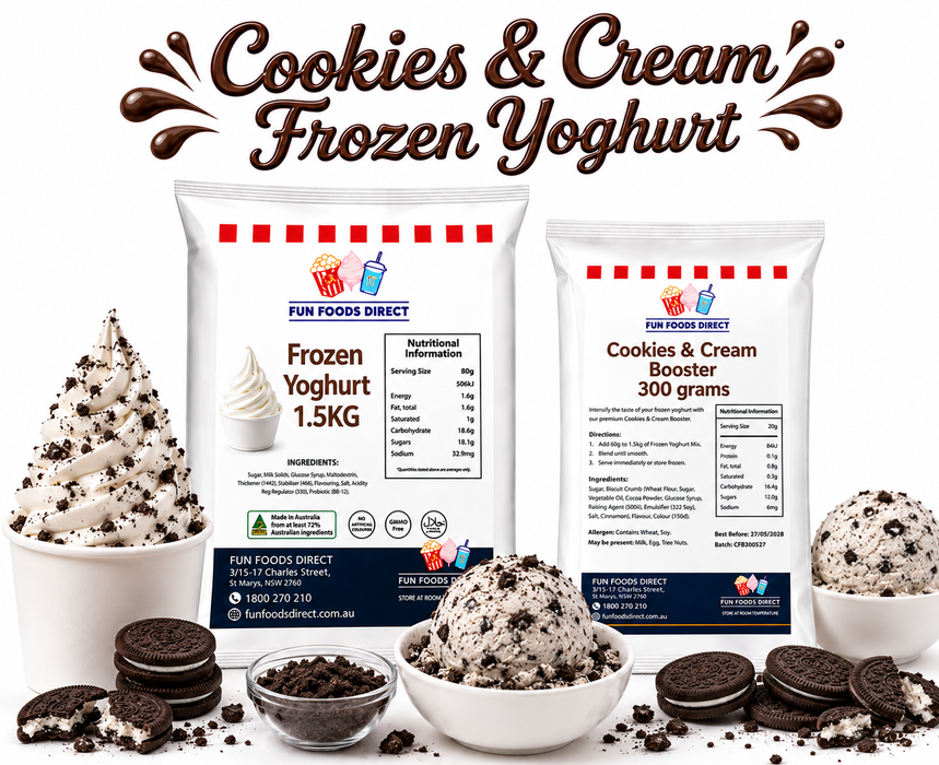 Cookies & Cream Frozen Yoghurt
