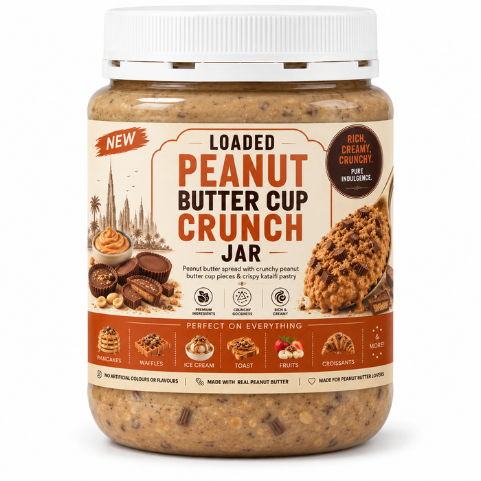 Loaded Peanut Butter Crunch Jar 375ml