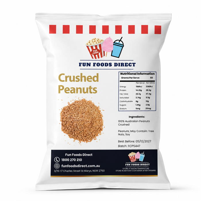 Crushed Peanuts – Bulk Sizes