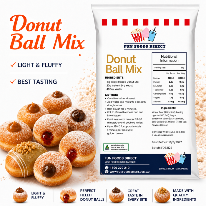 Donut Ball Mix | World’s Best Tasting Mix