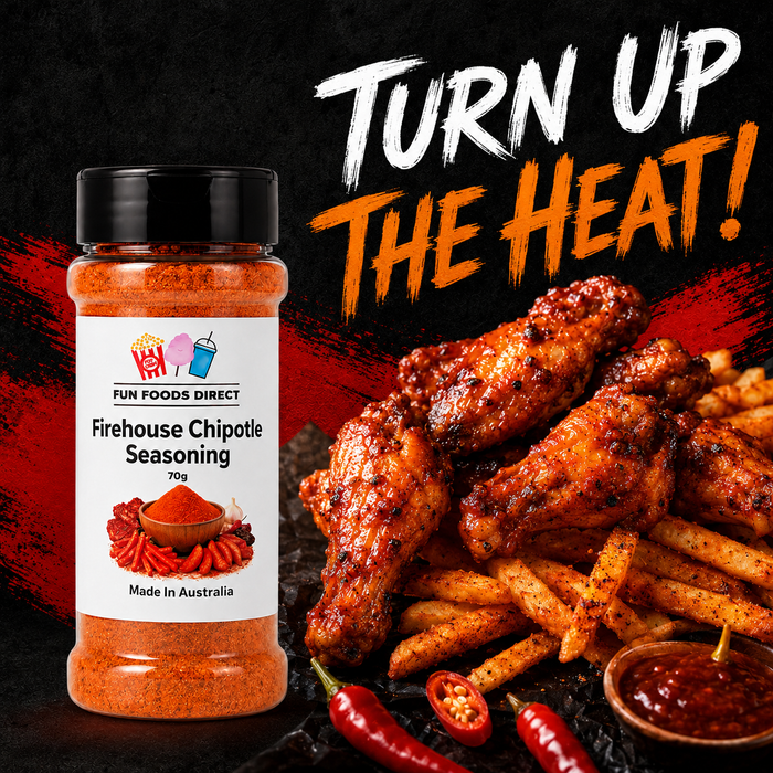 Firehouse Chipotle Seasoning | Smoky Spicy Flavour Boost for Chips, Chicken & BBQ