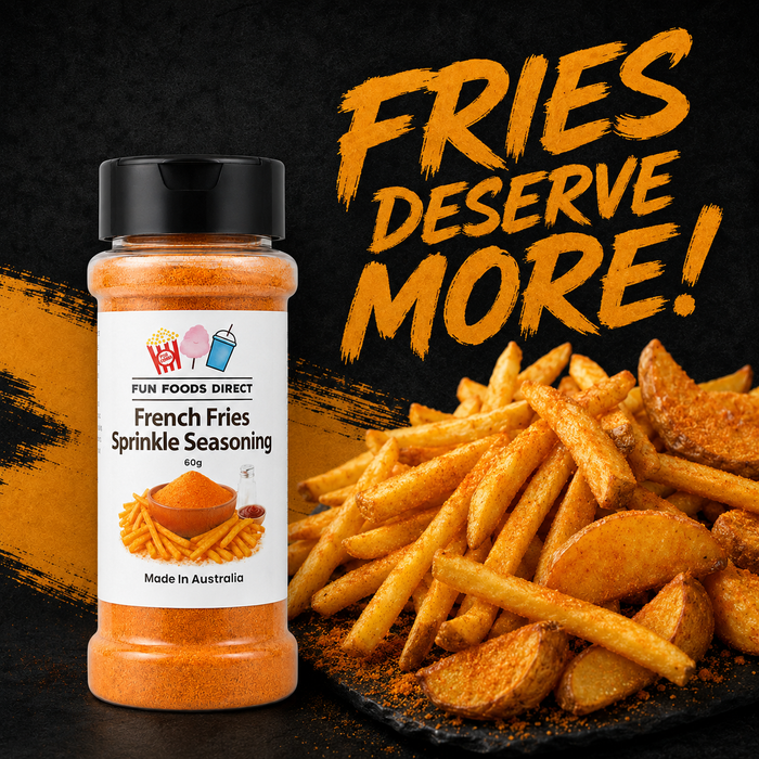 French Fries Sprinkle Seasoning | Savoury Flavour Boost for Chips & Snacks