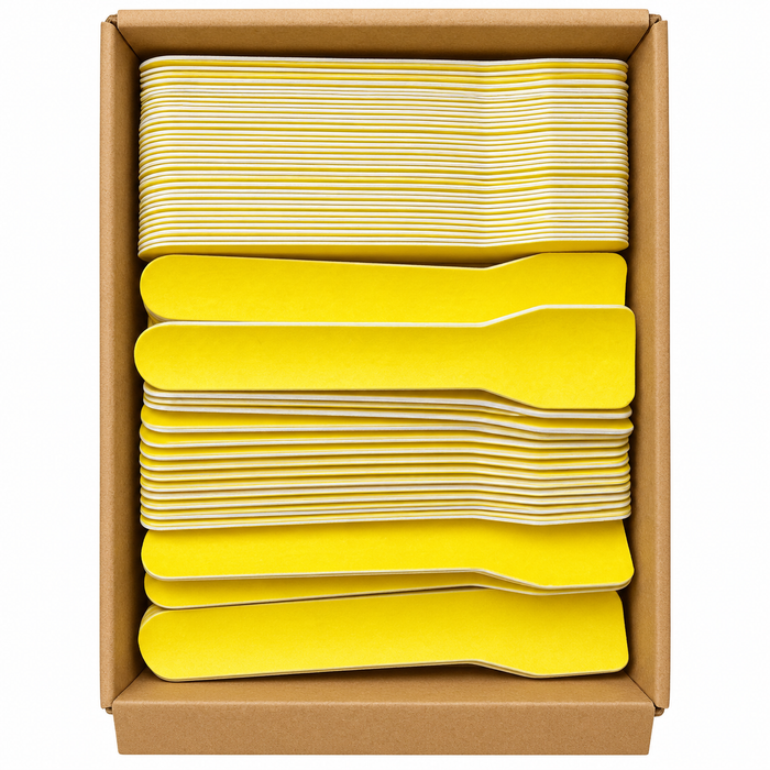 Multi Coloured Gelato Paper Spoons 500's