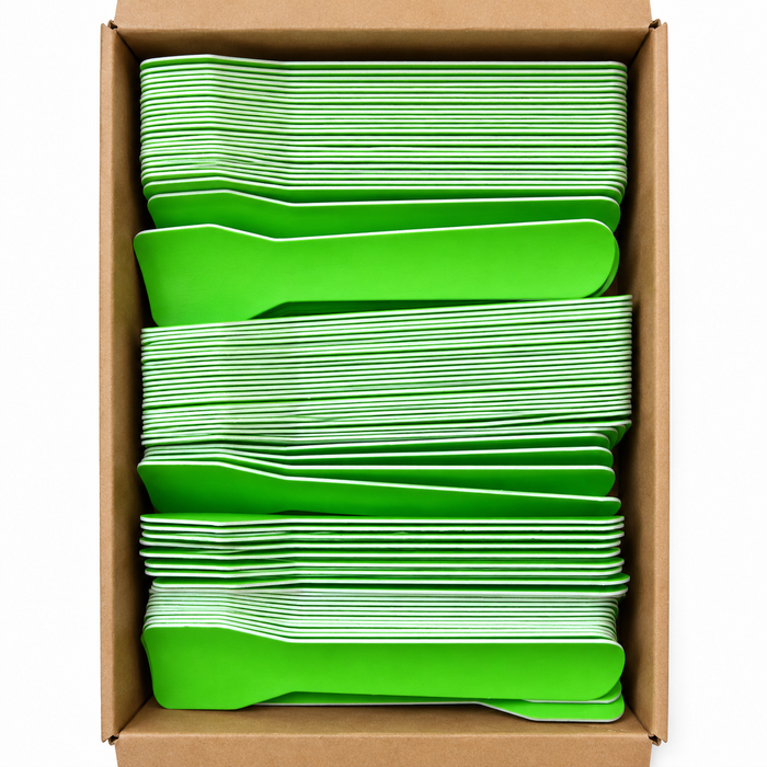 Multi Coloured Gelato Paper Spoons 500's