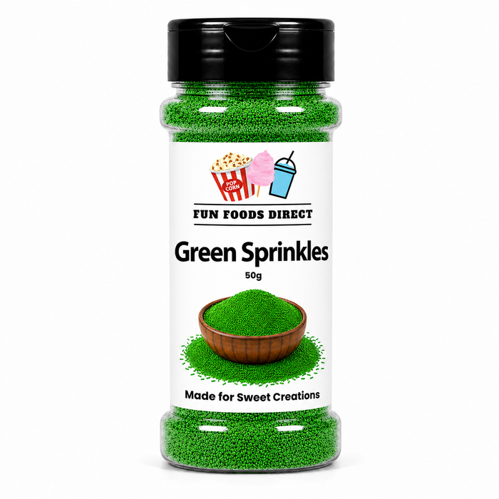 Green Topping Jimmies Sprinkles
