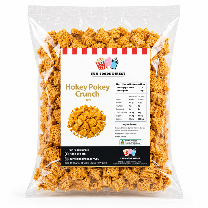 Hokey Pokey Dessert Crunch | Crunchy Topping for Desserts, Sundaes & Milkshakes 100g