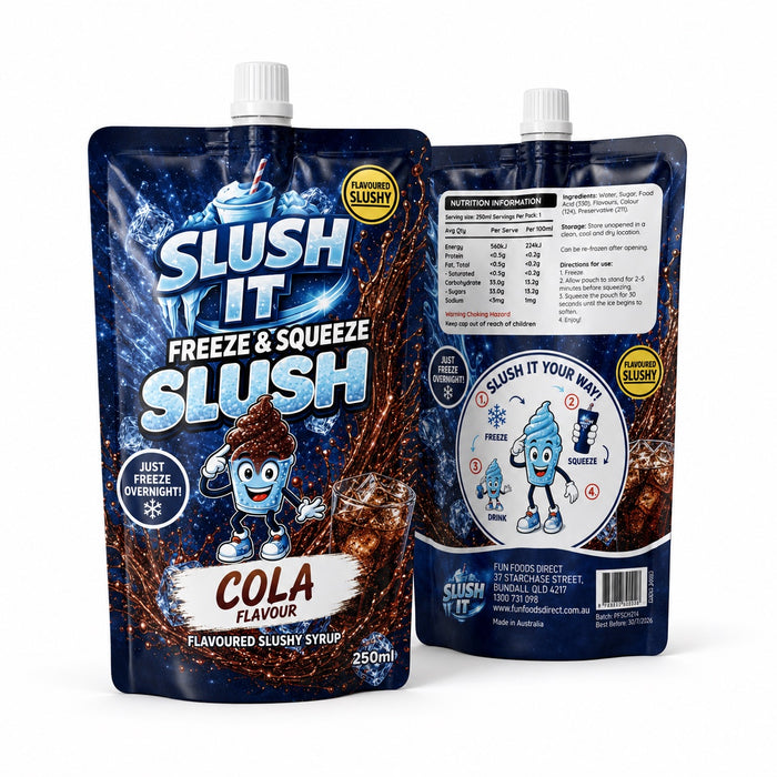 Slush It Freeze & Squeeze Slush – Cola 250ml