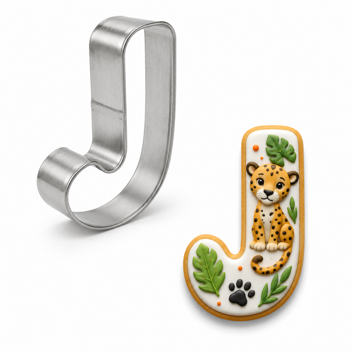 Letter J Cookie Cutter
