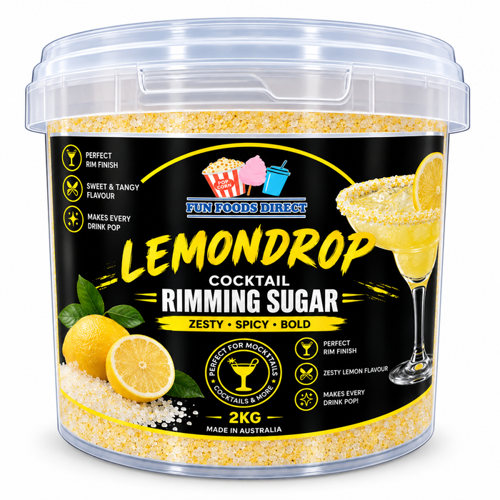 Lemon Drop Cocktail Rimming Sugar | Bright, Zesty & Perfect for Cocktails