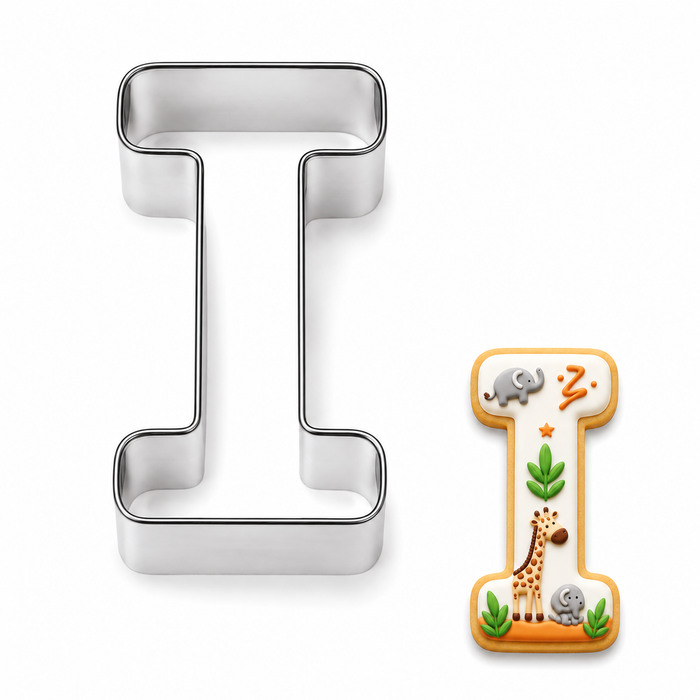 Letter I Cookie Cutter