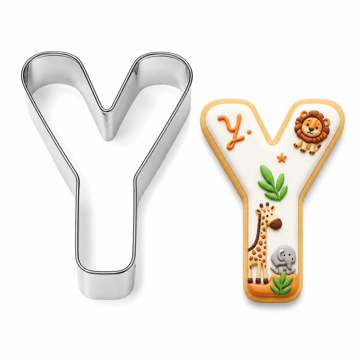 Letter Y Cookie Cutter