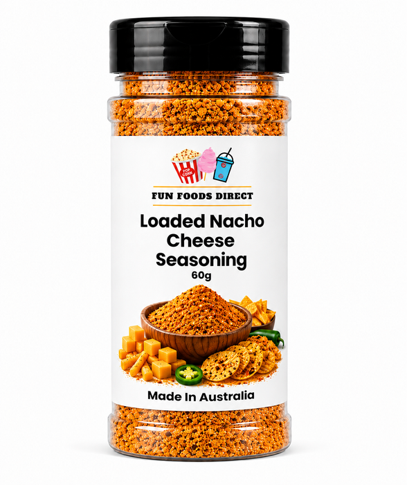 Loaded Nacho Cheese Seasoning 60g | Cheesy Flavour Boost for Chips, Fries & Snacks