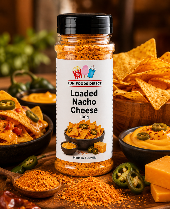 Loaded Nacho Cheese Seasoning 100g | Cheesy Flavour Boost for Chips, Fries & Snacks