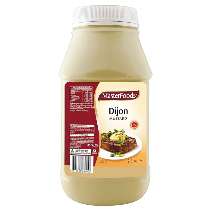 MasterFoods Dijon Mustard 2.5kg