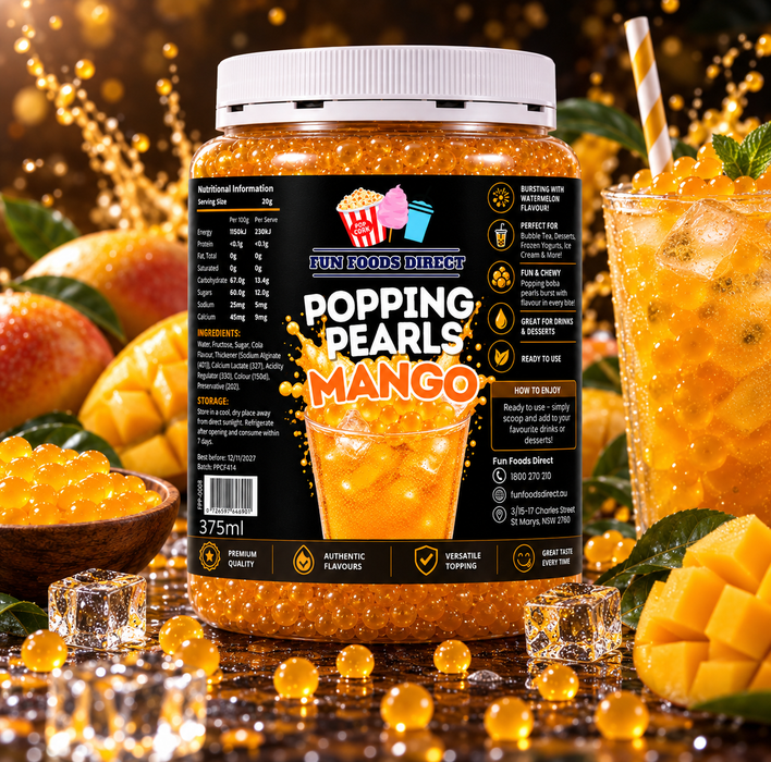 Popping Pearls Mango  – 375ML