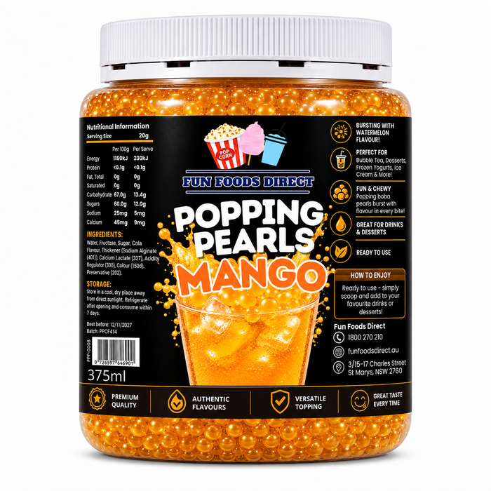 Popping Pearls Mango  – 375ML