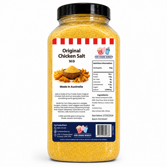 Original Chicken Salt | Classic Australian Seasoning for Chips, Chicken & Snacks