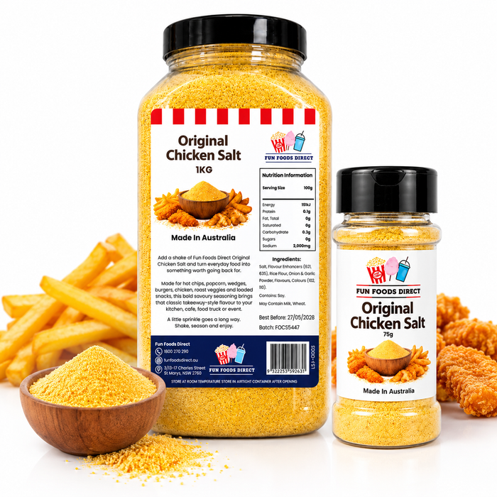 Original Chicken Salt | Classic Australian Seasoning for Chips, Chicken & Snacks