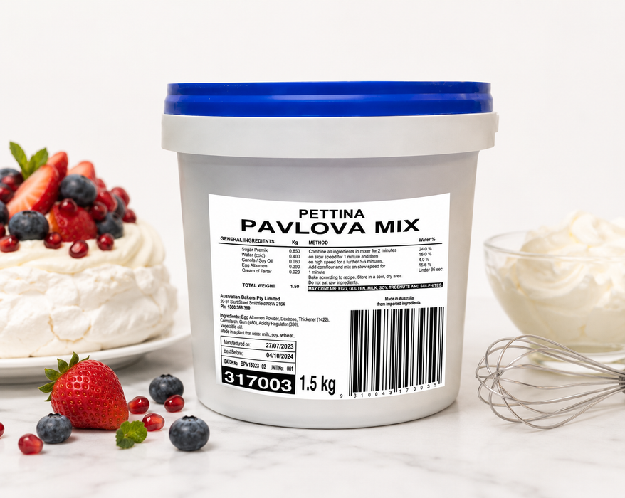 Bakels Pettina Pavlova Mix 1.5 KG