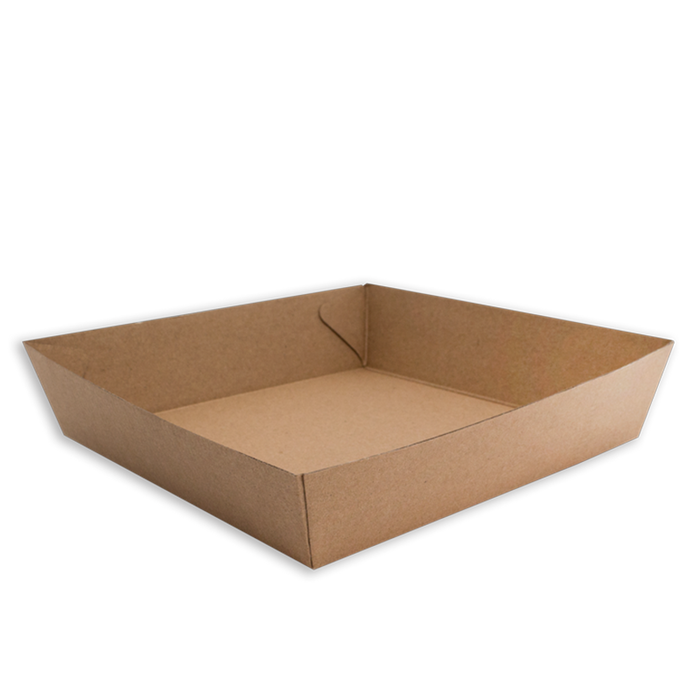 Paper Board Tray No. 2 – 178 x 178 x 45mm 240/ctn