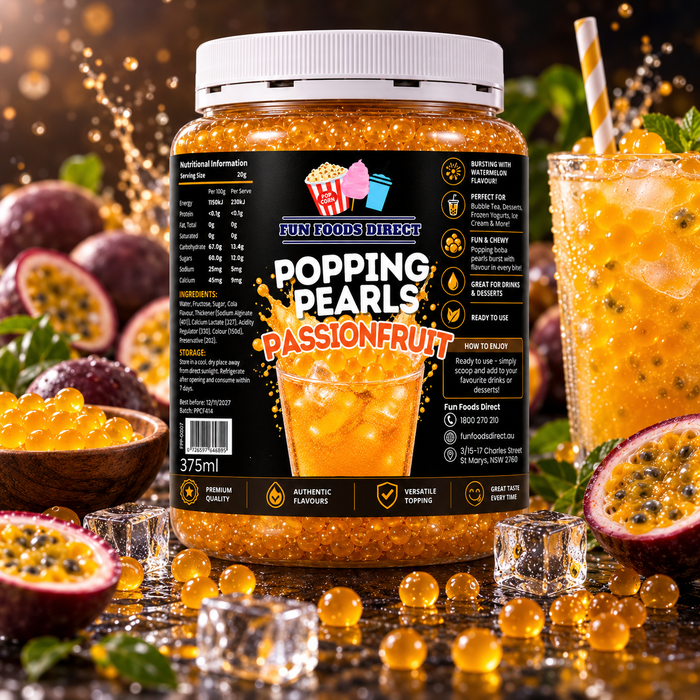 Popping Pearls Passionfruit  – 375ML