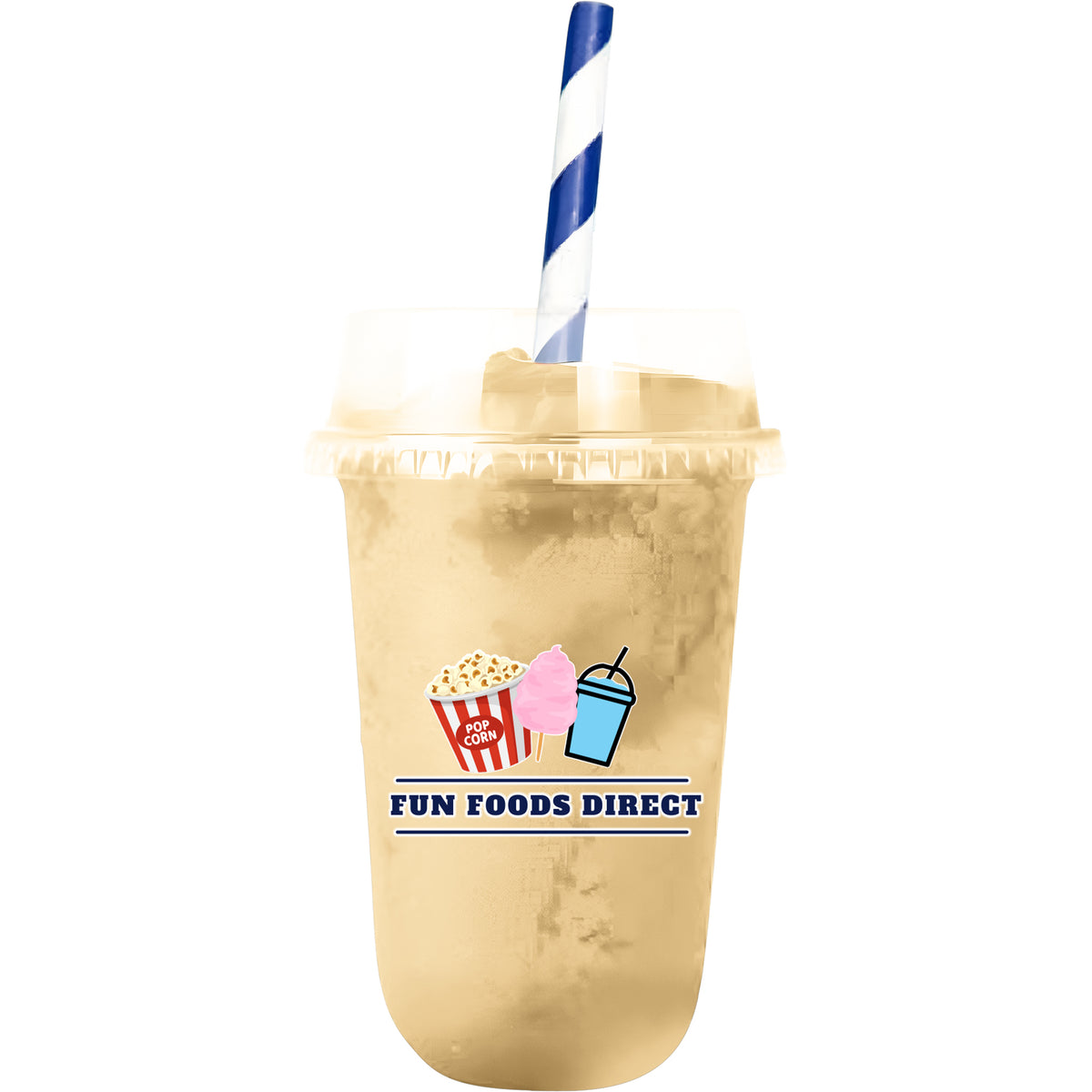 Peach Slush / Slushie Mix Bottles — Fast Direct Packaging