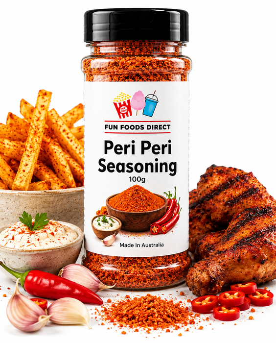 Peri Peri Seasoning 60g | Spicy Flavour Boost for Chips, Chicken & Snacks