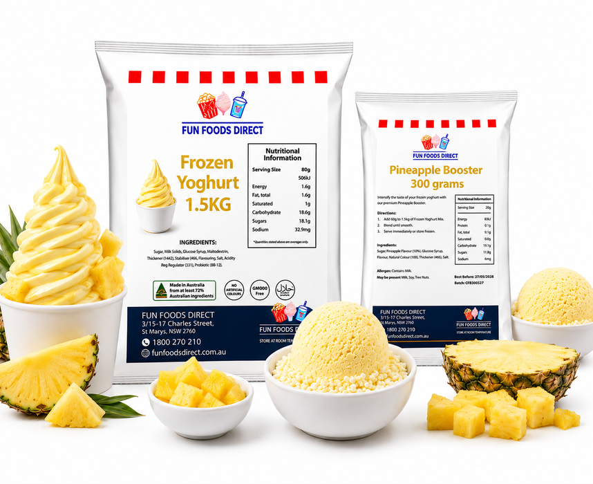 Pineapple Frozen Yoghurt