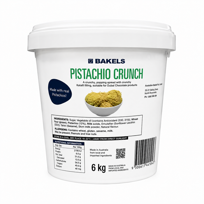 Bakels Pistachio Crunch 5.5KG