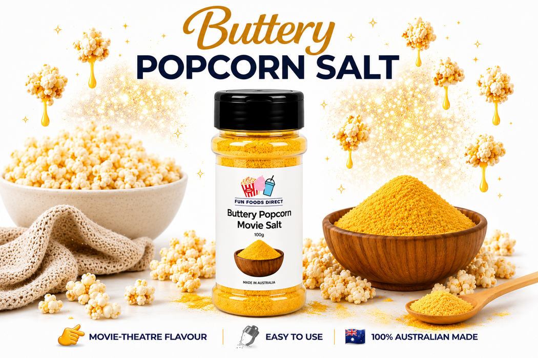 Seasoned Premium Movie Butter Popcorn Salt 100g