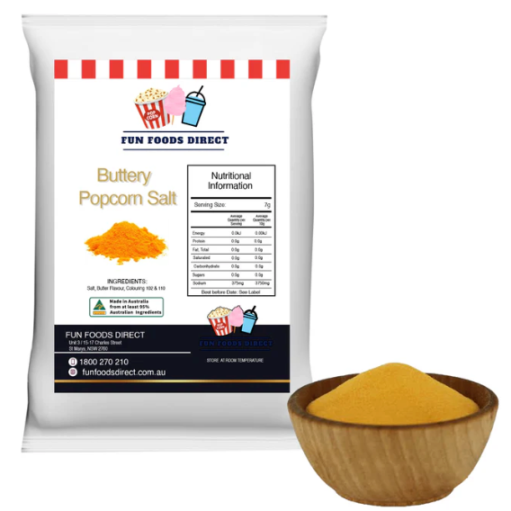 Seasoned Premium Movie Butter Popcorn Salt