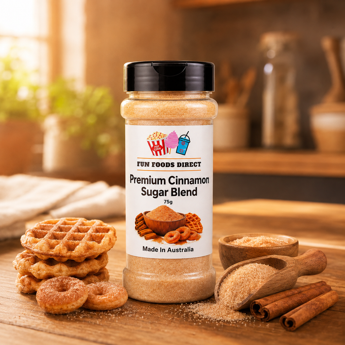 Premium Cinnamon Sugar Blend | Sweet & Spiced Topping for Churros, Doughnuts & Desserts