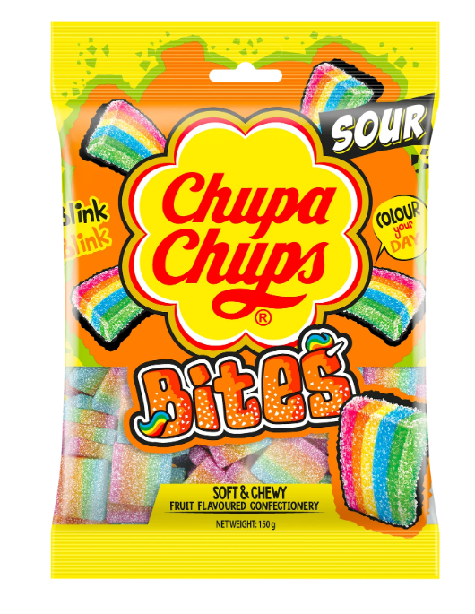 Chupa Chups Sour Bites 150g