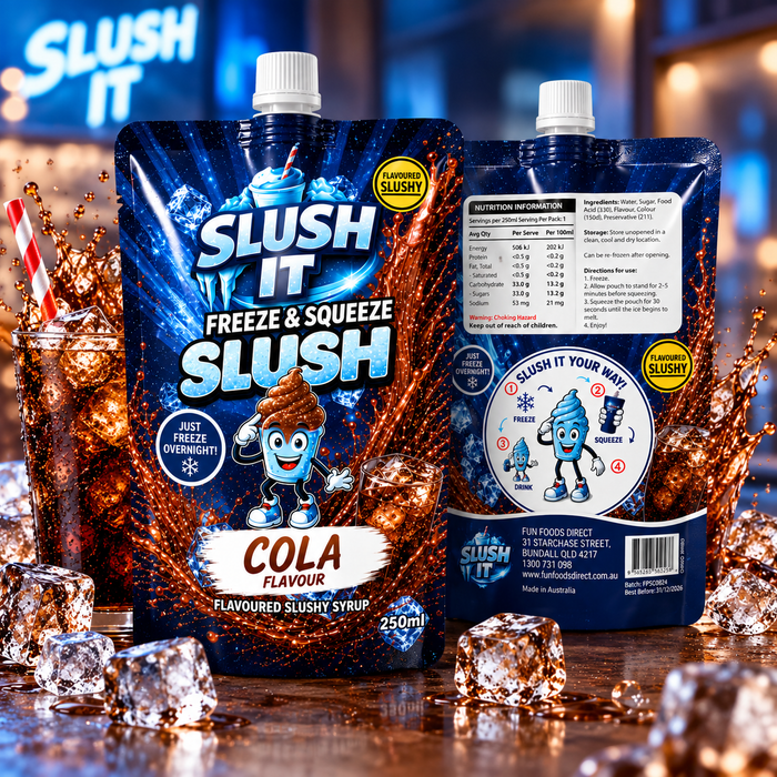 Slush It Freeze & Squeeze Slush – Cola 250ml