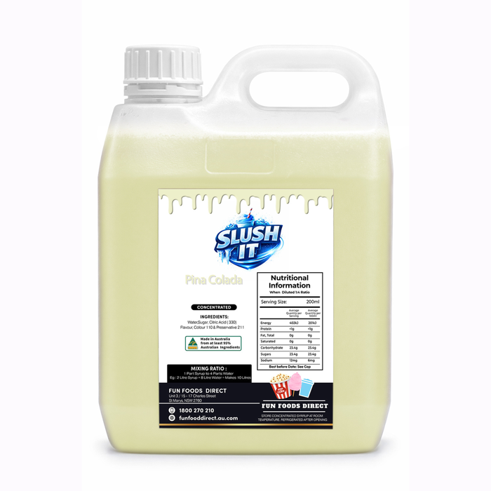 Pina Colada Cordial Mixes 2L