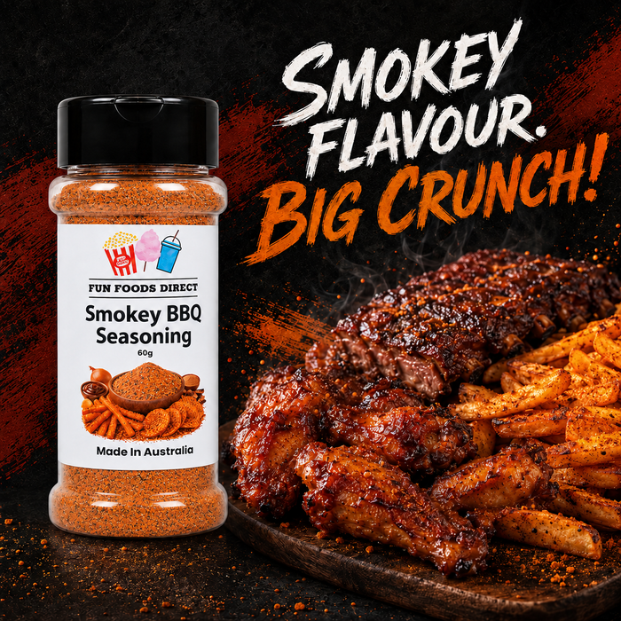 Smokey BBQ Seasoning – 60g Bold, Smokey BBQ Flavour in Every Sprinkle