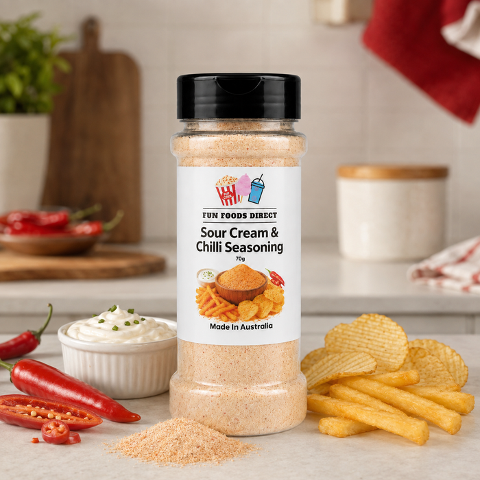 Sour Cream & Chilli Seasoning | Creamy Spicy Flavour Boost for Chips & Snacks