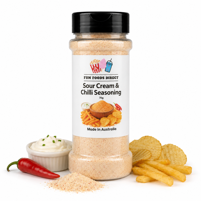 Sour Cream & Chilli Seasoning | Creamy Spicy Flavour Boost for Chips & Snacks