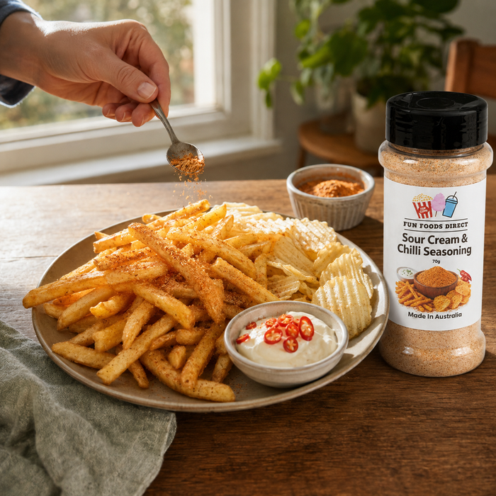 Sour Cream & Chilli Seasoning | Creamy Spicy Flavour Boost for Chips & Snacks